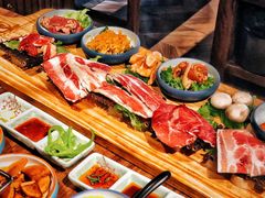 -明洞阿姨·韩式酱蟹烤肉·创意料理(三元桥店)