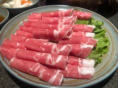 精品羊肉卷-老墙根涮肉·铜锅·烧烤(王四营店)