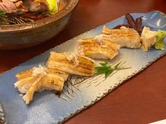 炙烧左口裙边寿司-蟹田居·活蟹料理(东城店)