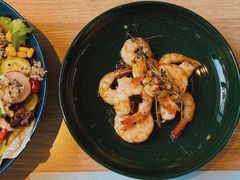 西班牙橄榄油煎海虾-幸薈飯堂