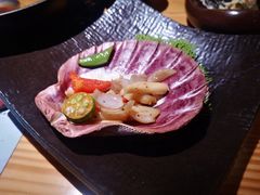 扇贝素烧-花潮料理艺食馆(世欧广场店)