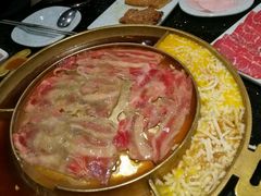 芝士锅底-猪啊牛呀羊啊铜盘烤肉(正大广场店)