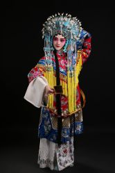 -胭脂猫京剧摄影