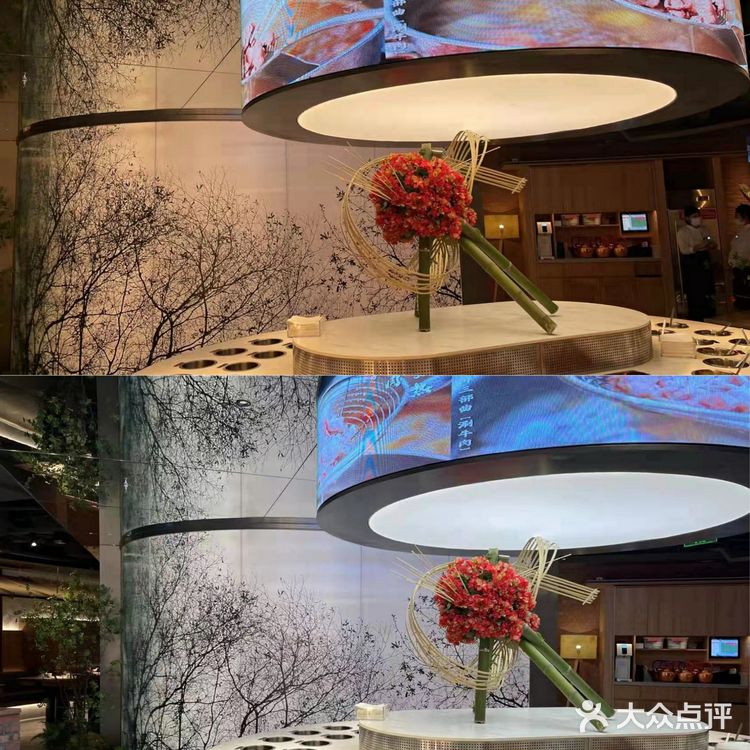 牛肉火锅吃过瘾[得意]左庭右院第100家店