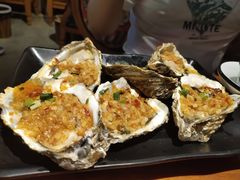 烤生蚝-在老街·淮安大排档·甜麻干煸龙虾·烧烤(河下古镇店)