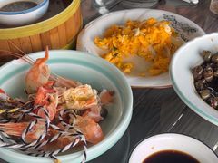 -七的湖·晚芳亭·阳澄湖农家菜·大闸蟹(莲花岛店)
