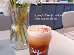 仲夏无花果冷萃-Seesaw Coffee(上生新所店)
