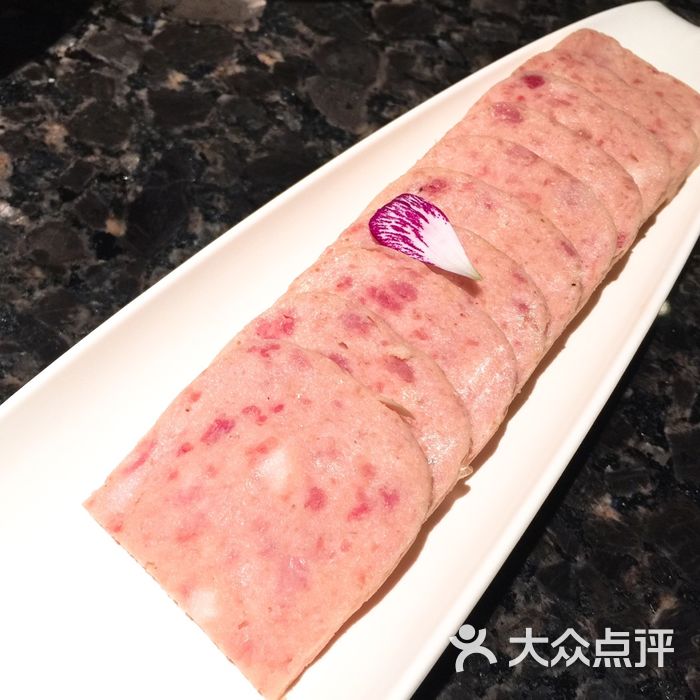 海底捞火锅午餐肉图片