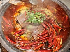 -探鱼·鲜青椒爽麻烤鱼(广州花都来又来店)