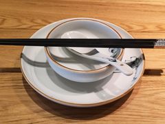 餐具摆设-四季民福烤鸭店(前门廊房二条店)