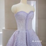 人鱼姬渐变礼服