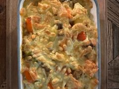 咖喱牛肉焗饭-大书房咖啡(中传国交店)