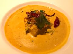 香浓芒果烧鳕鱼咖喱-皇雀印度餐厅