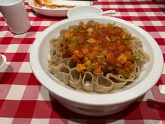 西红柿浇汁莜面-西贝(无锡万象城店)