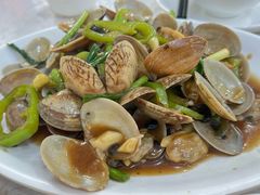 鼓汁炒花甲-锐记美食店·现捞海鲜(闸坡店)