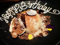 焦糖苹果配山核桃及香草奶油慕斯-AZUL by FUEL蓝色·法式酒馆(琶醍店)