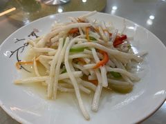 芦苇根炒肉丝-梦缘水乡·湖景餐厅