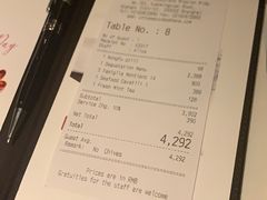 账单-8½ Otto e Mezzo BOMBANA(洛克外滩源店)