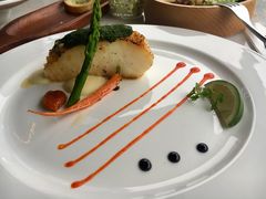 香草洋葱火腿烤银鳕鱼-鹿萤季·营地小馆(皇后公园店)