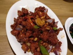 小椒香虾仁爆鸡球-陈傻子餐厅(世纪都会店)