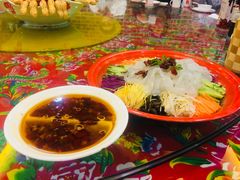 东北大拉皮-闯关东东北农家菜(崂山石老人店)