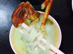 招牌螃蟹汤米粉-龙海鲜螃蟹王(宏茂桥店)