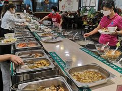 自助取餐区-福慧缘清心素食(峨眉山前店)
