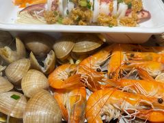 盐汪子虾-三个渔夫·蒸汽海鲜(小白楼店)