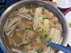 氽肉汤鸡毛菜-集贤门·徽菜(南山店)