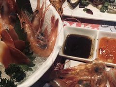 甜虾刺身-大渔铁板烧(大悦城店)