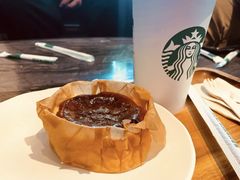软心巴斯克风情蛋糕-星巴克(杭州临平万达广场店)
