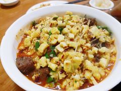 鲜生肉小炒-清真馬峰小炒泡饃