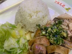 姜葱鼓油鸡饭-澳门陈光记烧味饭店(郎家园店)