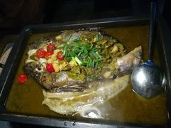 酸菜口味-探鱼·鲜青椒爽麻烤鱼(中天广场店)