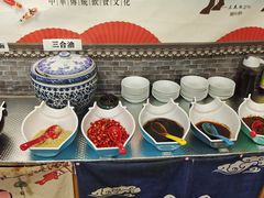 自助调料区-潮汕牛肉火锅