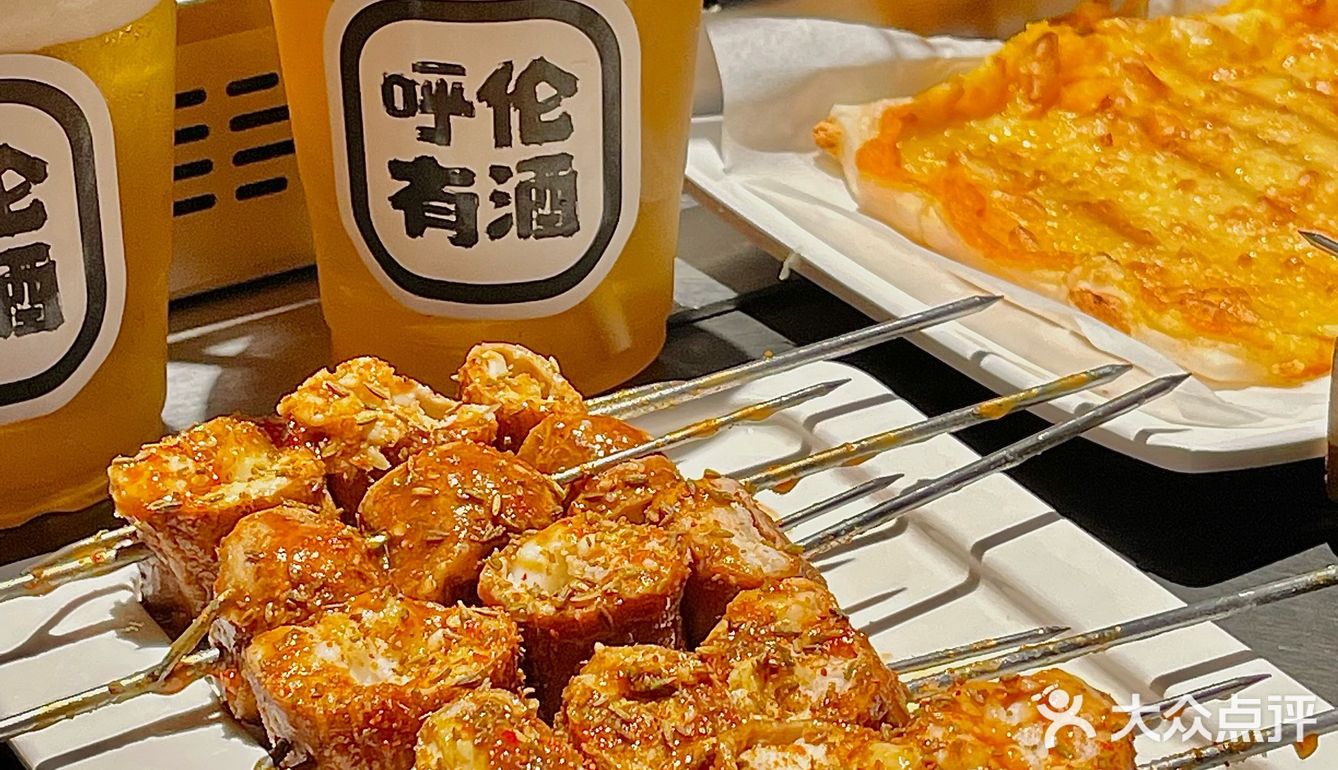 上海居然还有这么好吃的00蒜子烤牛肠!