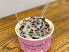 炼乳红豆冰-二姐刨冰