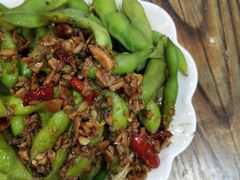 煮毛豆-二钳洞庭虾蟹·江湖菜(成都鹭岛店)