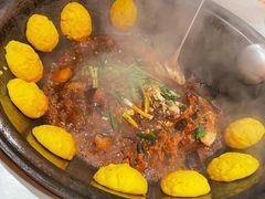 -小火炕铁锅炖鱼