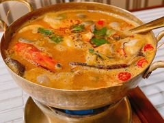 海鲜冬阴功汤-CHINCHIN 青青·泰国料理(万象食家店)