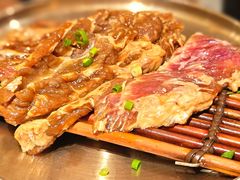 -草家酱蟹炭火烤肉店(珲春南路一店)