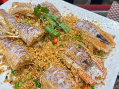 椒盐濑尿虾-好彩海鲜火锅饭店(银河百老汇店)
