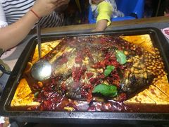 -探鱼·鲜青椒爽麻烤鱼(广州花都来又来店)