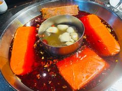 牛油菌汤锅底-巴蜀大宅门火锅(北大街店)