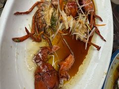 清蒸波士顿龙虾-望海潮海鲜店 特色家常菜(在海一方店)