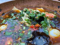 牛油锅底-成都你六姐·牛肉冒菜·麻辣香锅(长泰广场店)
