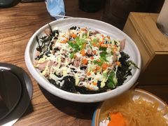 -明洞阿姨·韩式酱蟹烤肉·创意料理(三元桥店)