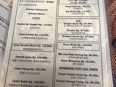 菜单-DiAtas by Art Cafe Bumbu Bali