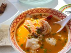 青萝卜丝炖大虾-开海·红岛海鲜虾水饺(石老人店)