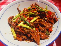油爆土猪肝-荆九爷爆炒桥头三嫩(浙大店)